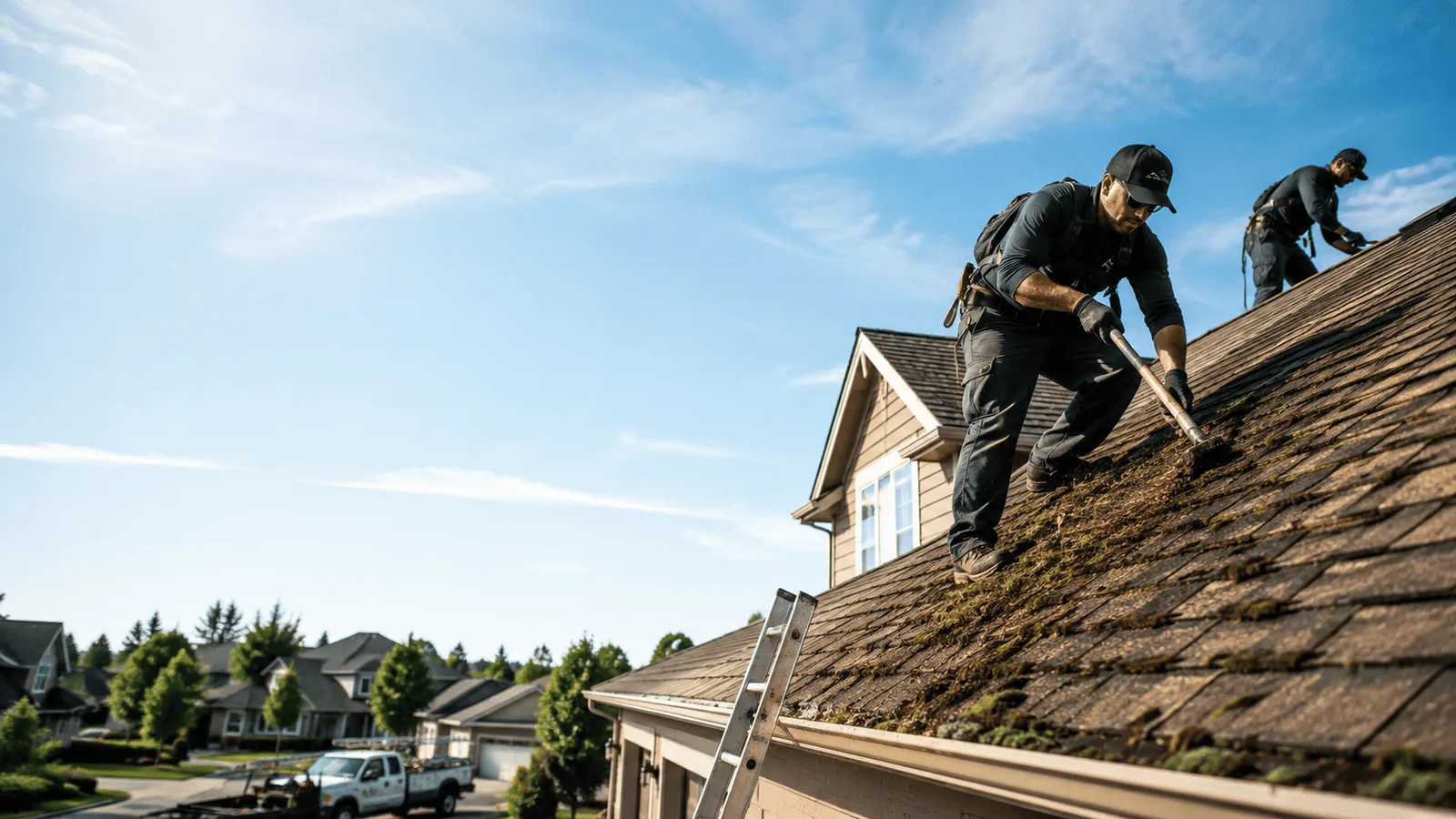 Roof Moss Removal in Riverside, TX near me